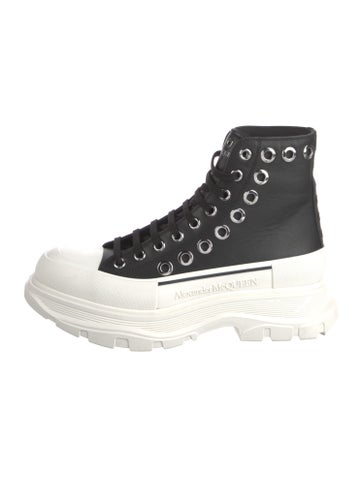 Alexander McQueen Sneakers Leather Colorblock Pattern Chunky EU 42 | 9