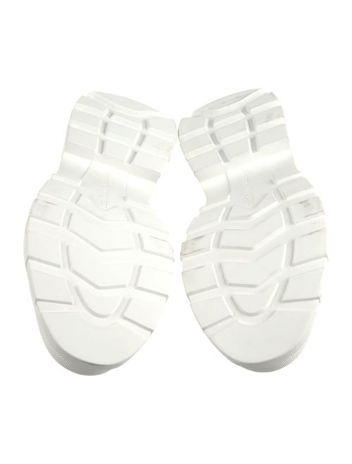 Alexander McQueen Leather Graphic Print Sneakers