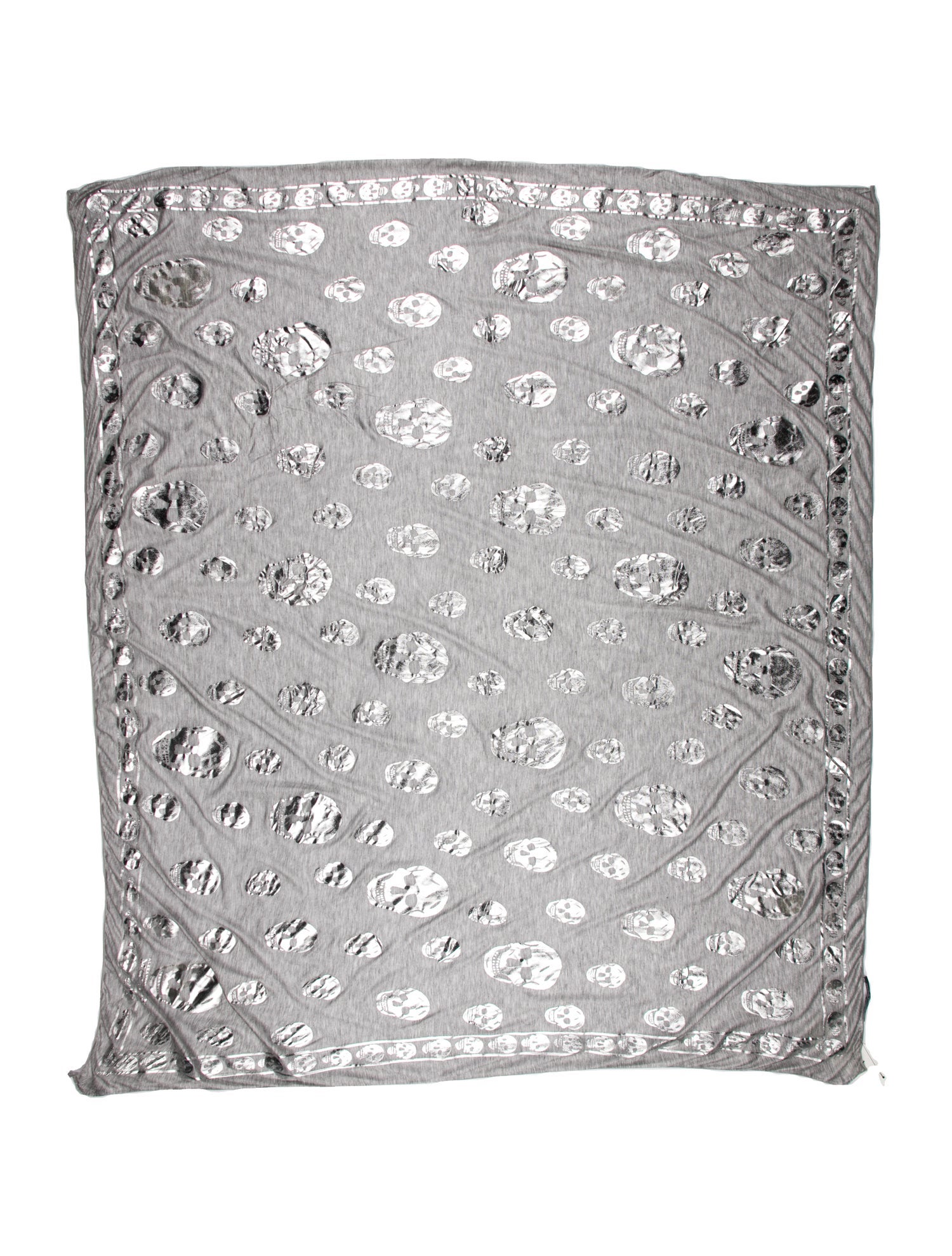 Alexander McQueen Silk Skull Scarf