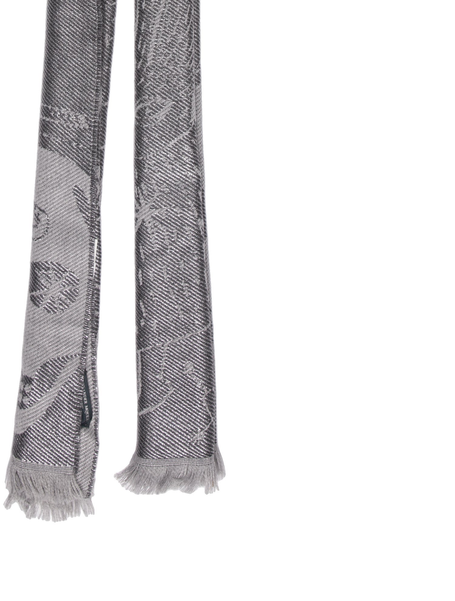 Alexander McQueen Wool Printed Scarf