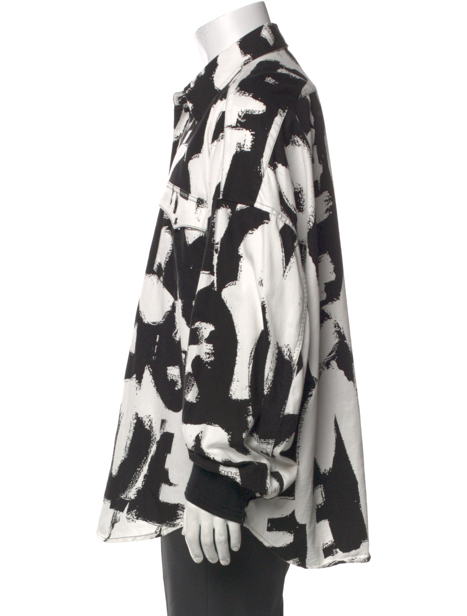 Alexander McQueen 2021 Floral Print Shirt