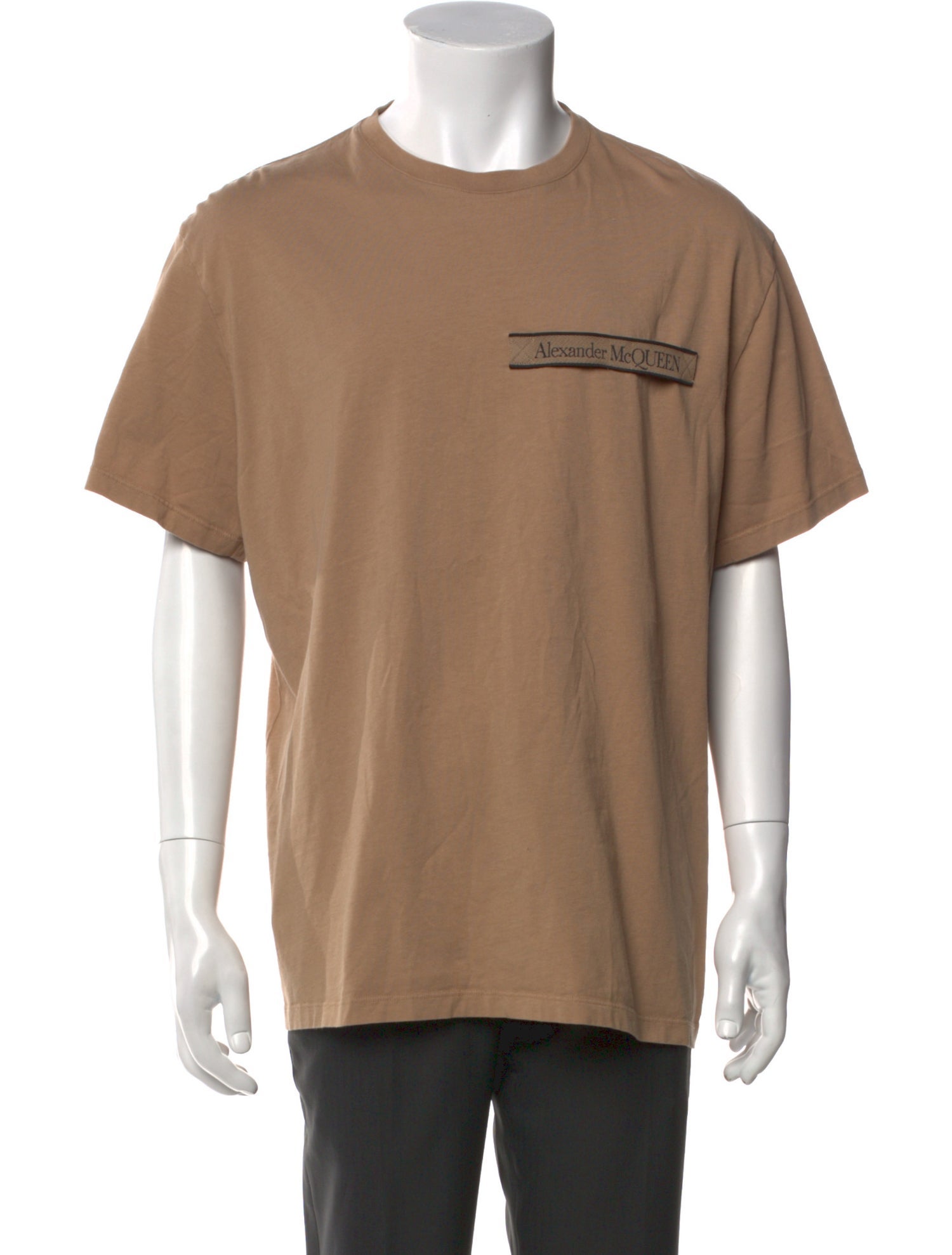 Alexander McQueen Graphic Print Crew Neck T-Shirt