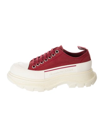 Alexander McQueen Canvas Chunky Sneakers
