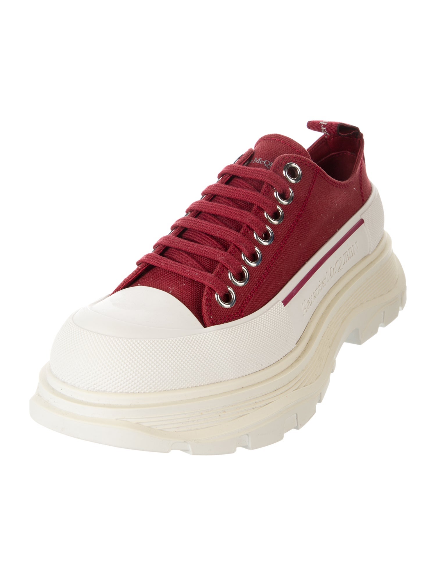 Alexander McQueen Canvas Chunky Sneakers