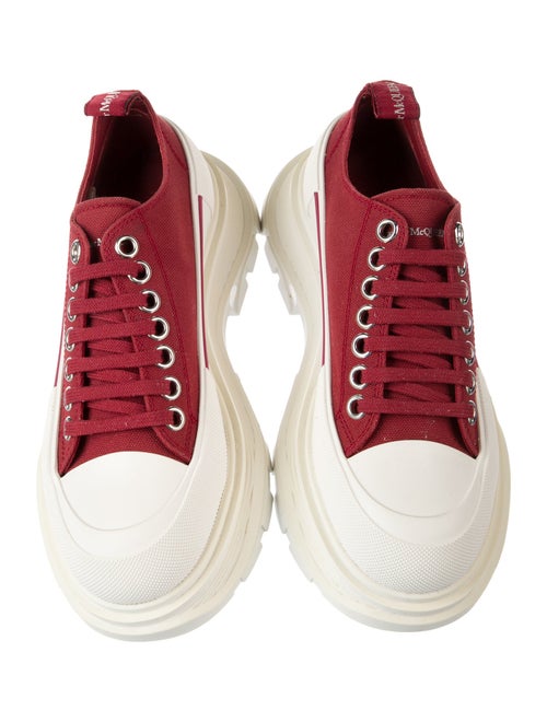 Alexander McQueen Canvas Chunky Sneakers