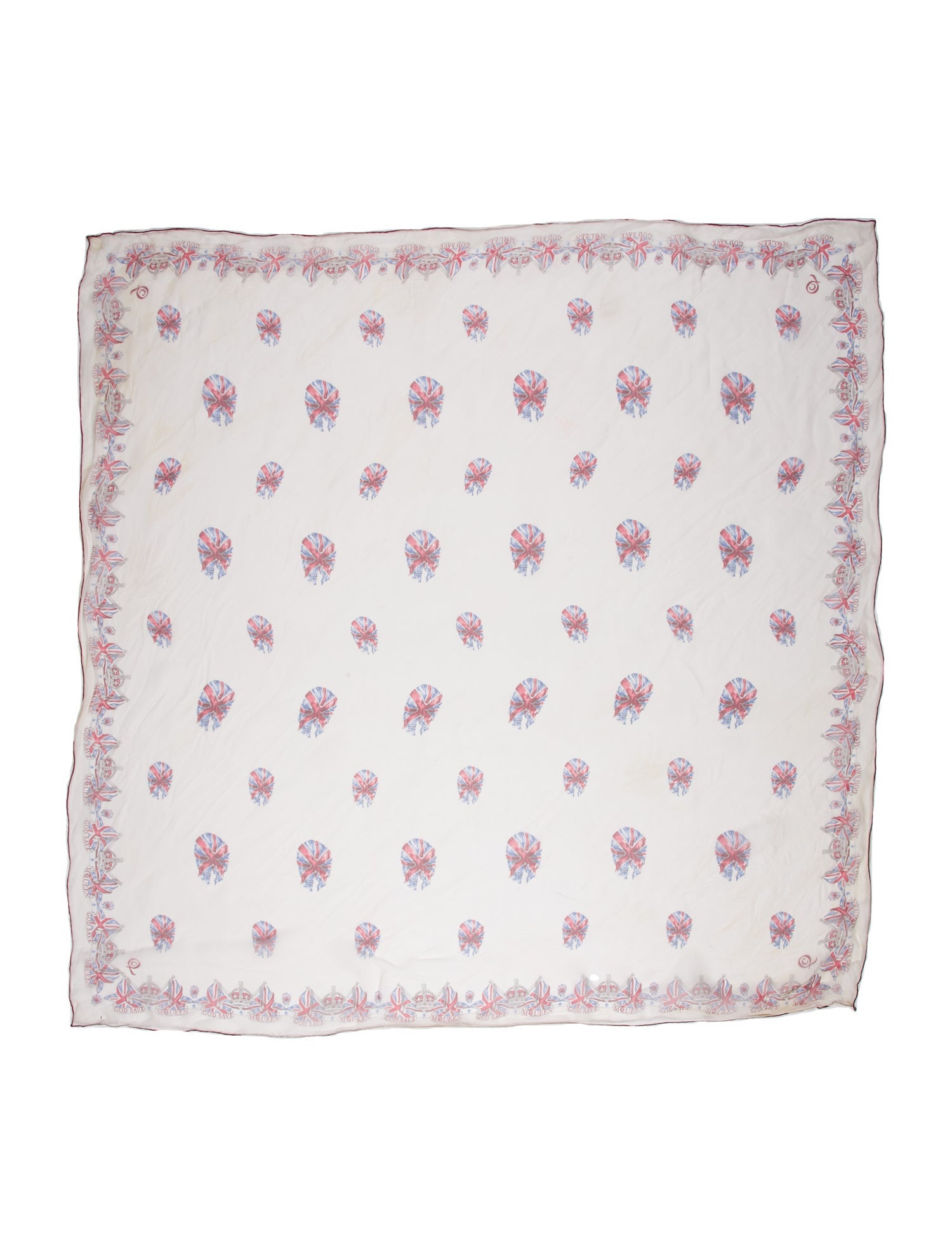 Alexander McQueen Striped Scarf