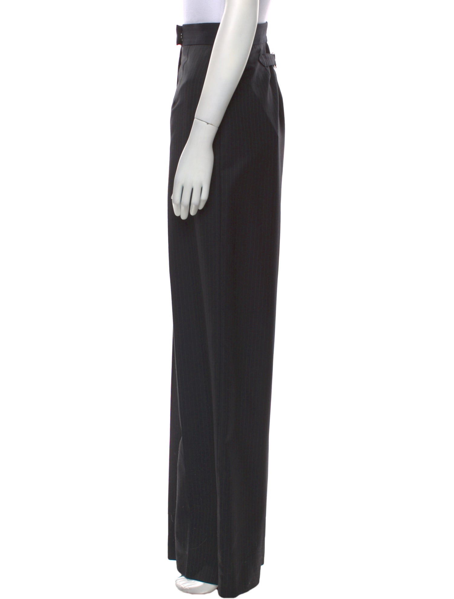 Alexander McQueen Wool Wide Leg Pants w/ Tags