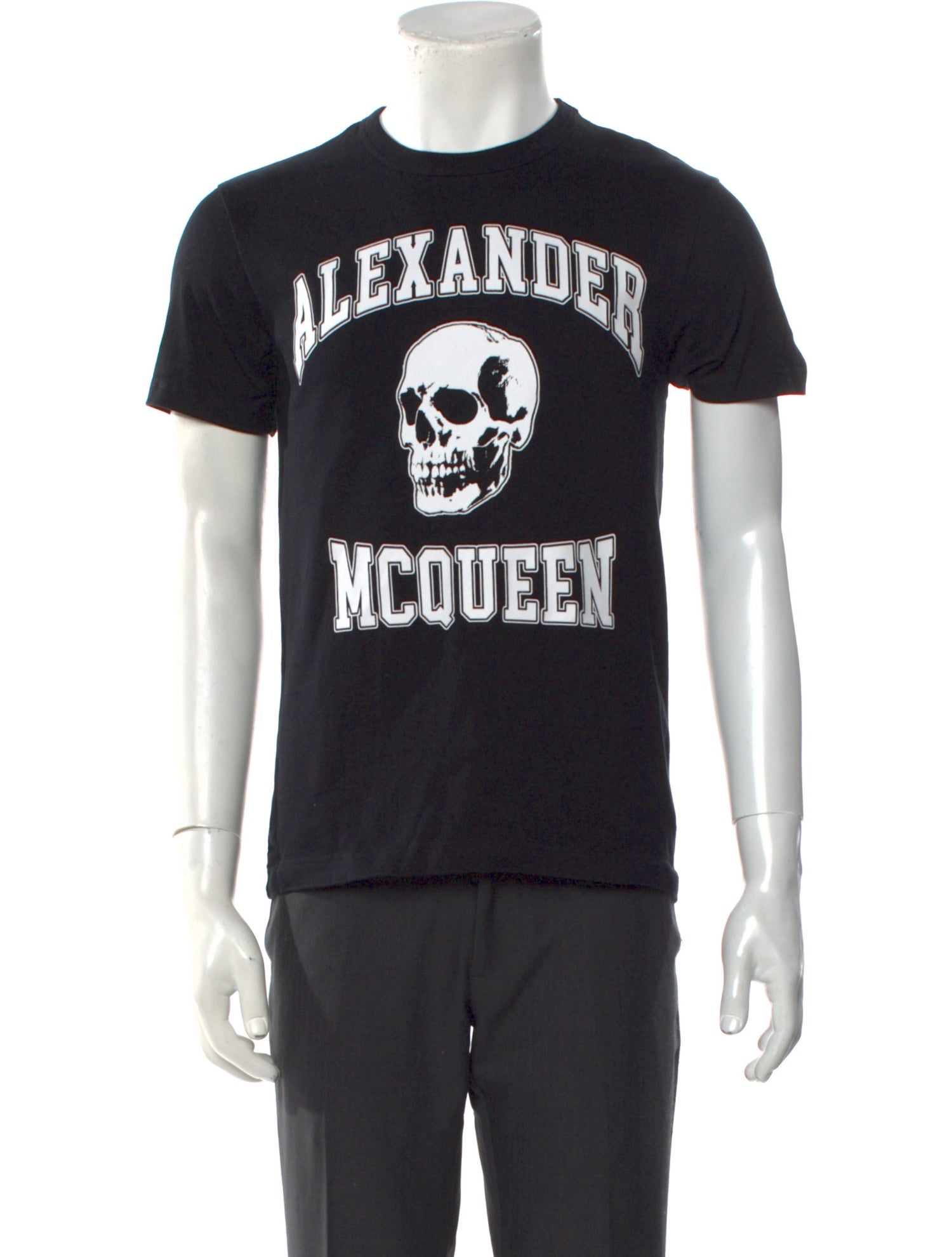 Alexander McQueen Graphic Print Crew Neck T-Shirt