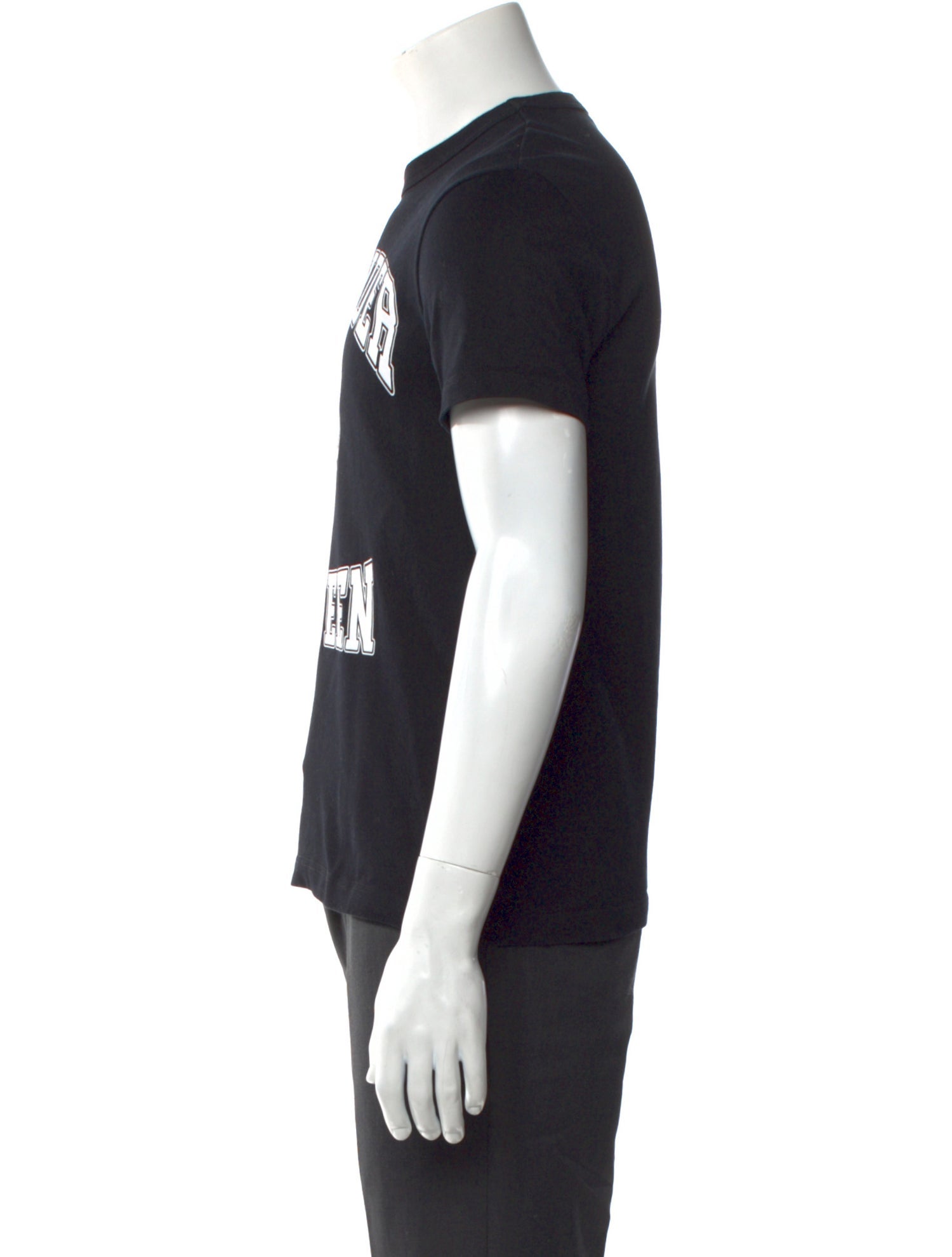 Alexander McQueen Graphic Print Crew Neck T-Shirt