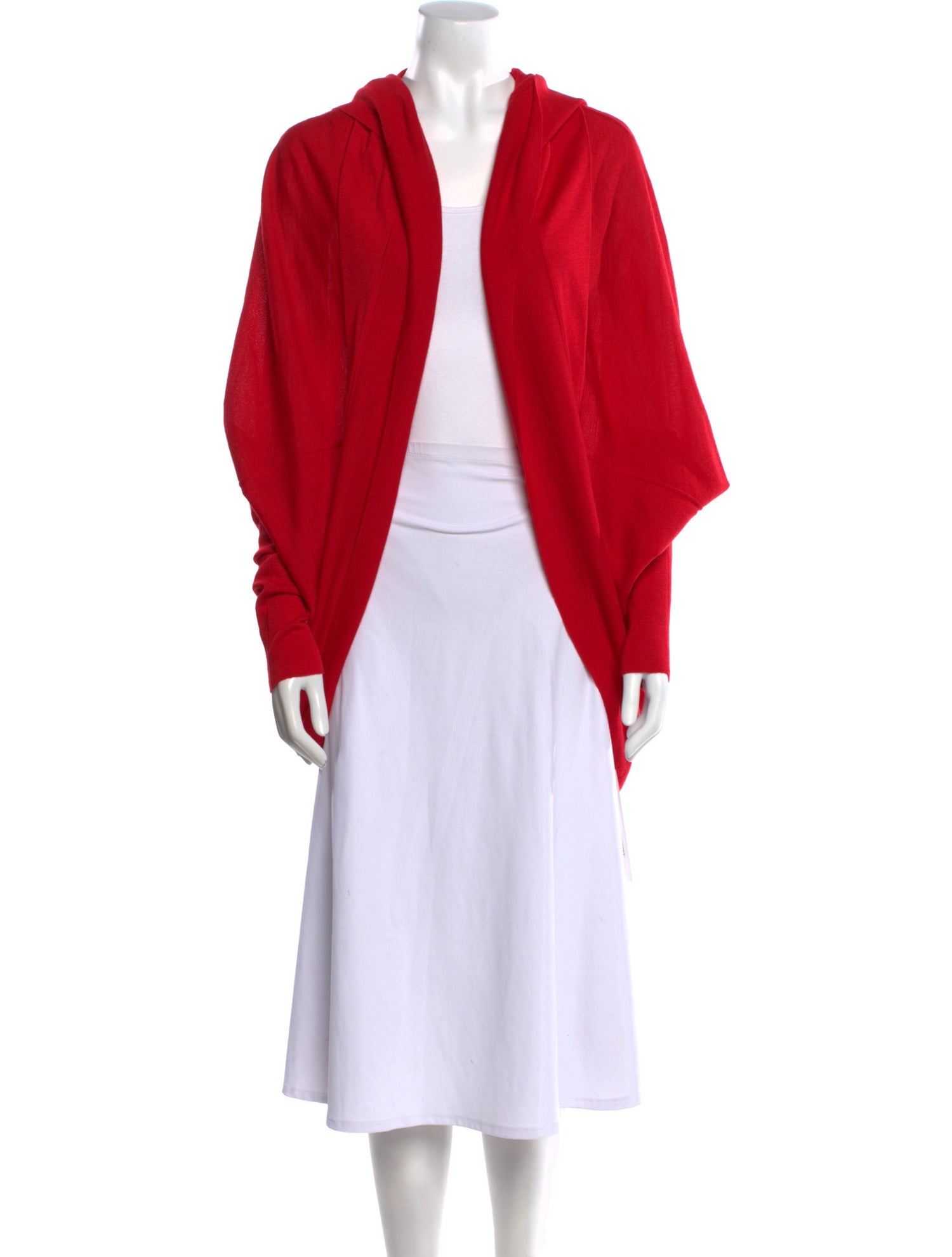 Alexander McQueen Cashmere Open Front Sweater