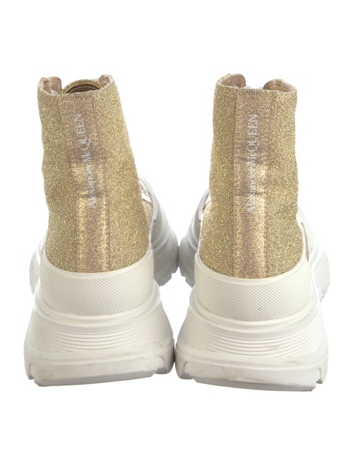 Alexander McQueen Rubber Colorblock Pattern Chunky Sneakers