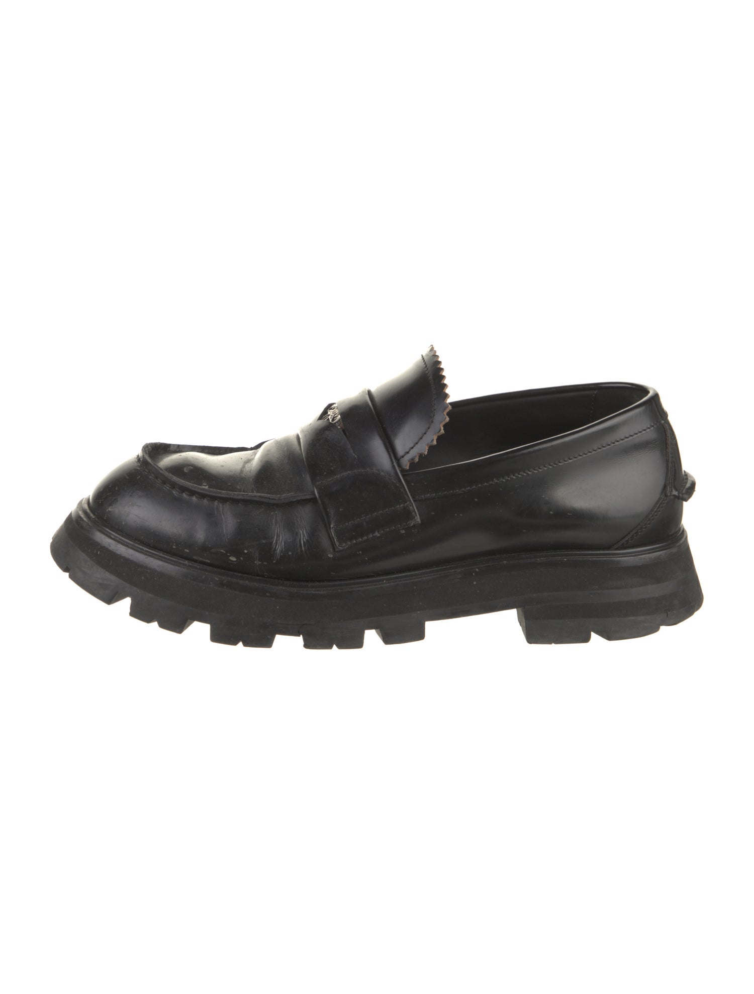 Alexander McQueen Leather Loafers
