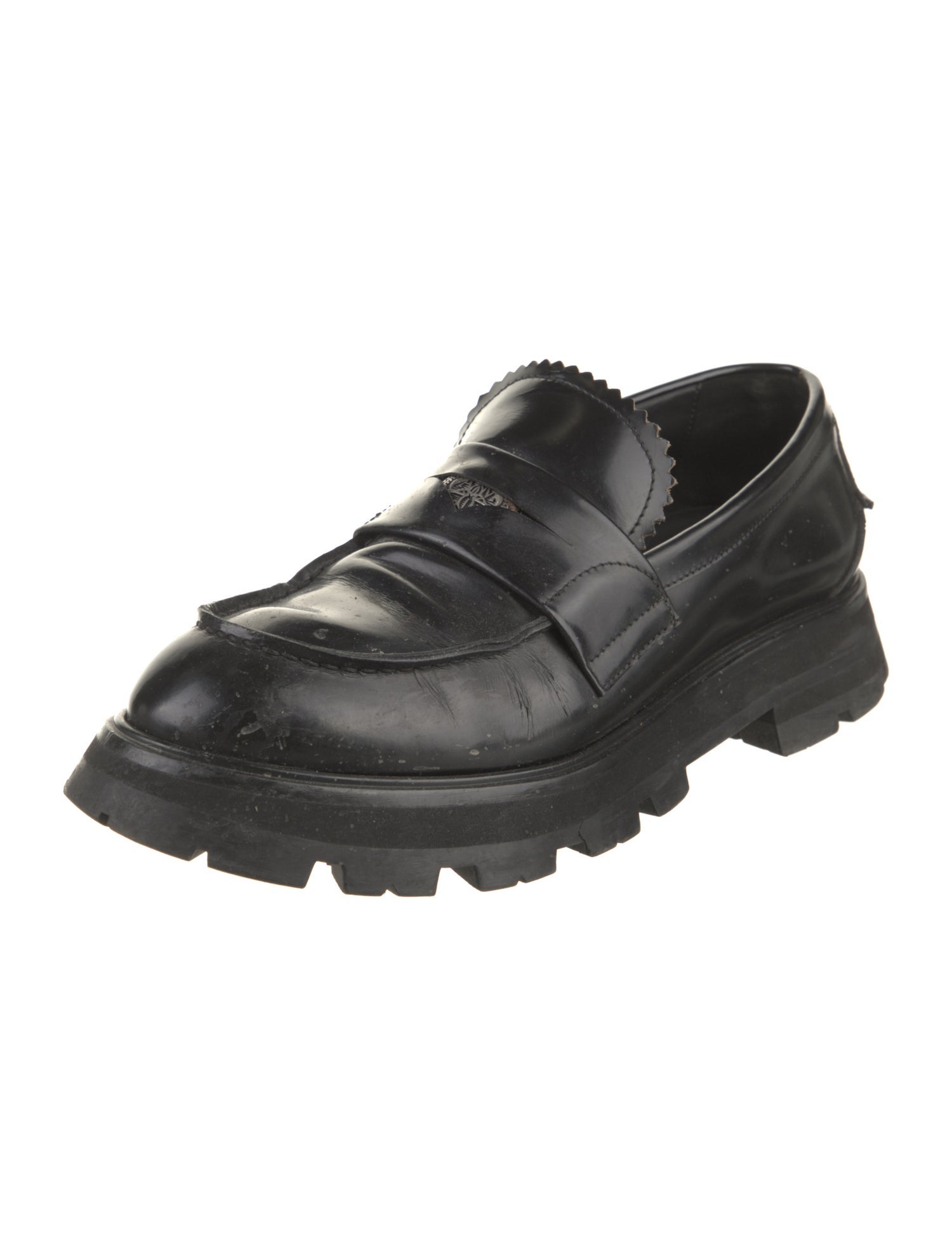Alexander McQueen Leather Loafers