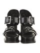 Alexander McQueen Leather Slides