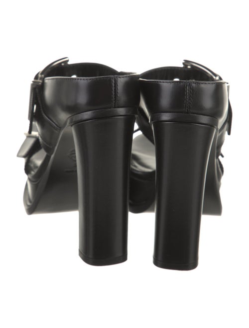 Alexander McQueen Leather Slides