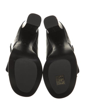 Alexander McQueen Leather Slides