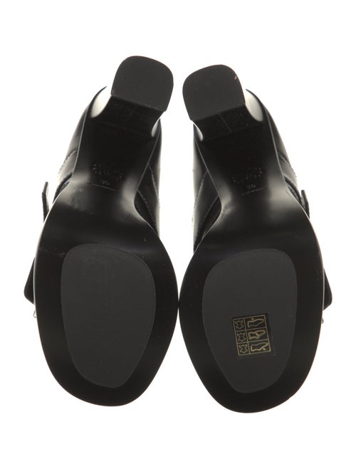 Alexander McQueen Leather Slides