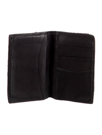 Alexander McQueen Leather Printed Wallet