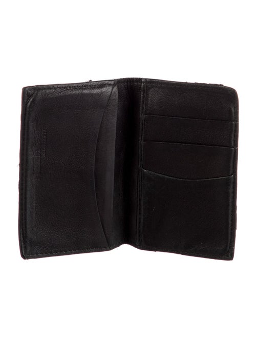 Alexander McQueen Leather Printed Wallet