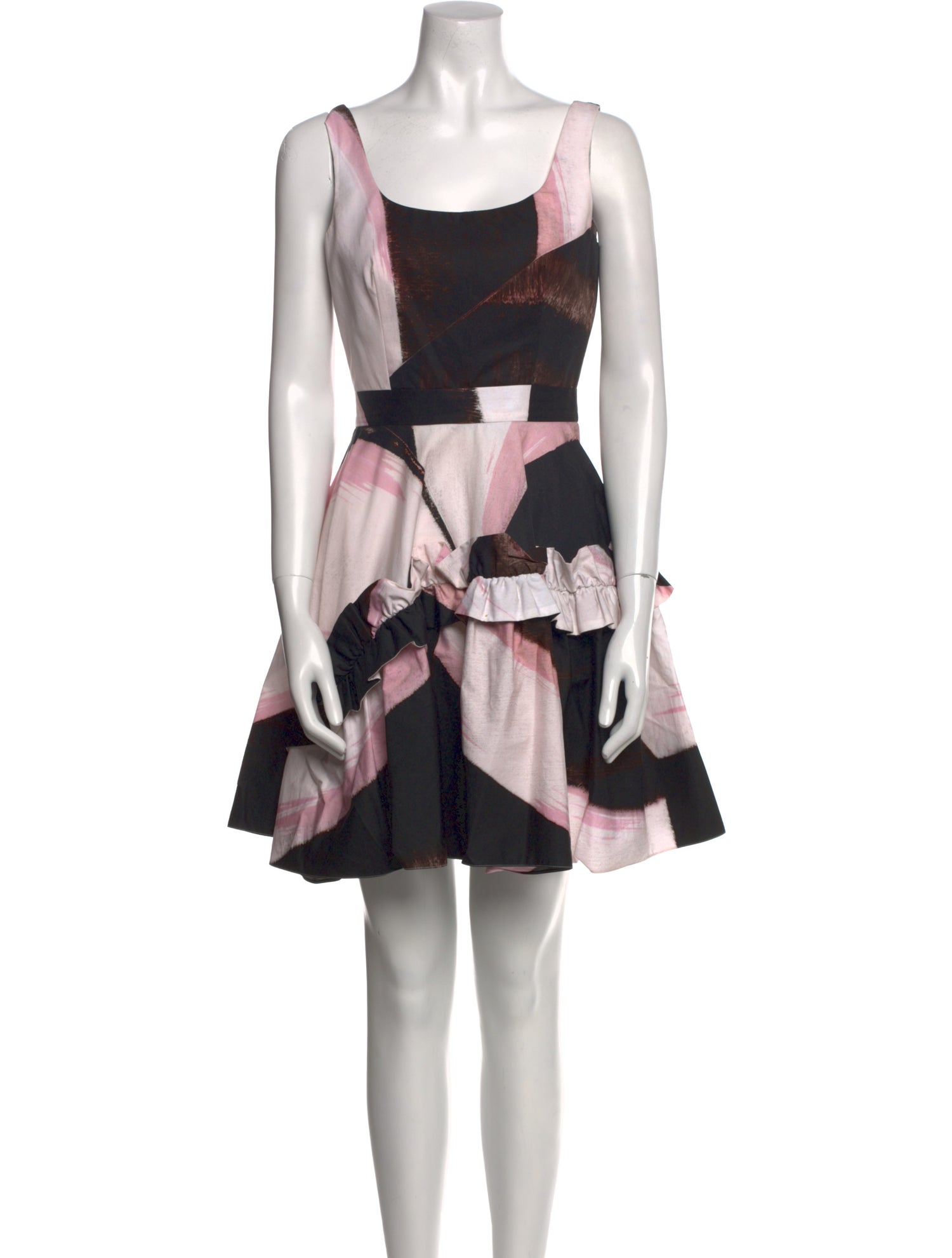 Alexander McQueen Printed Mini Dress