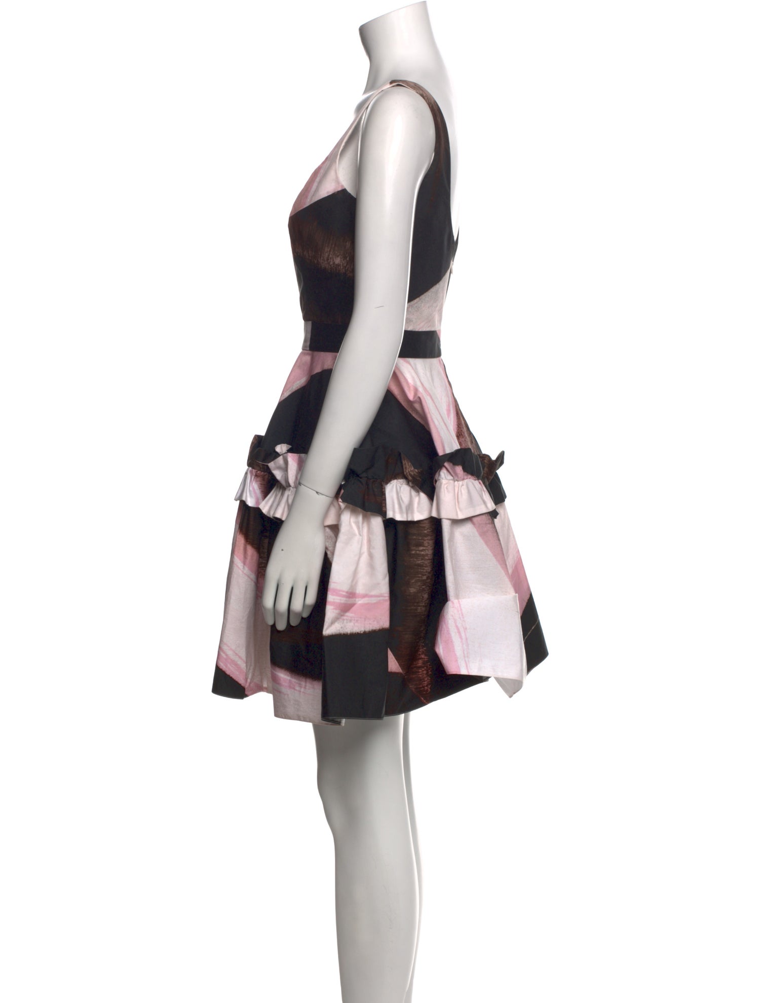 Alexander McQueen Printed Mini Dress