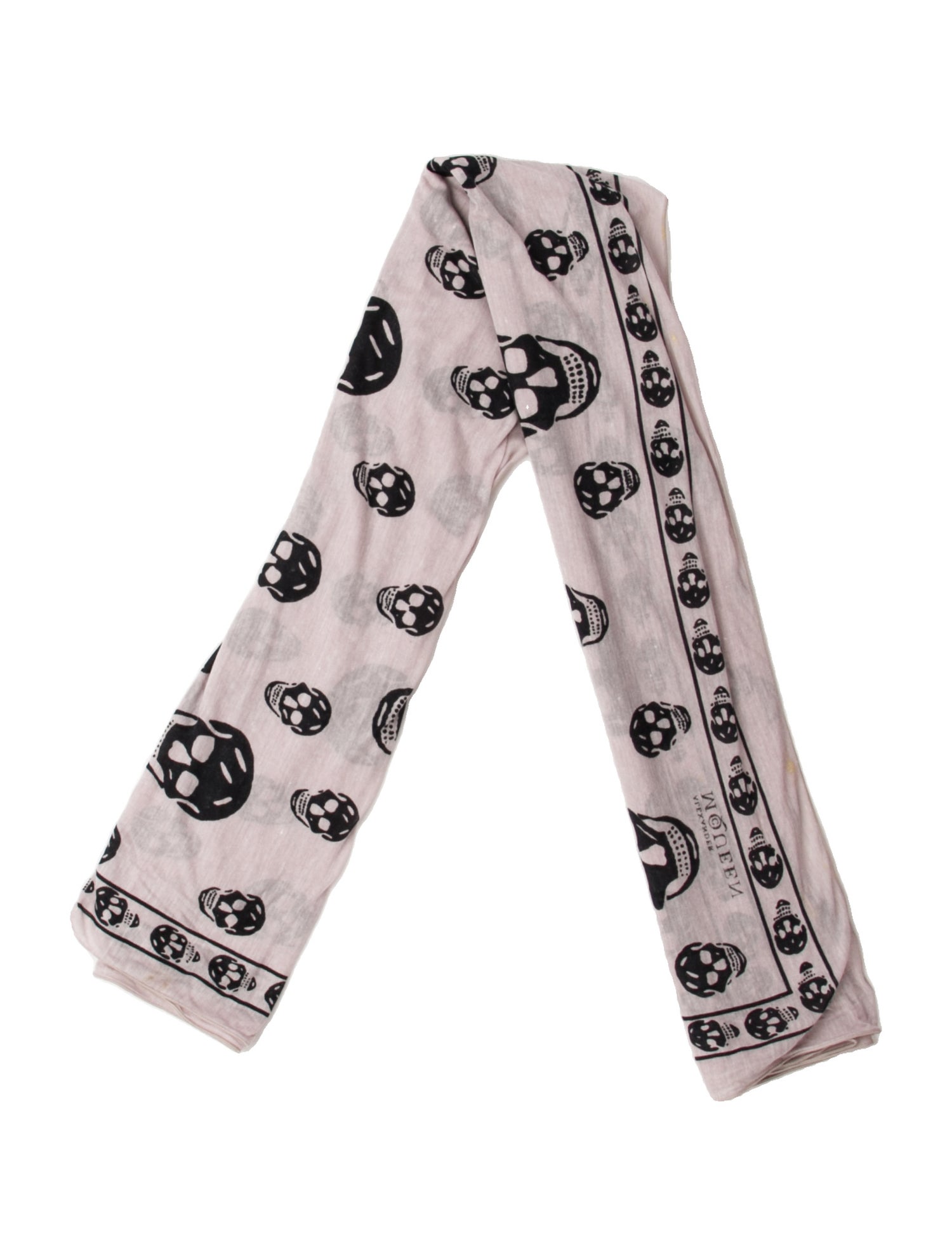 Alexander McQueen Skull Printed Scarf