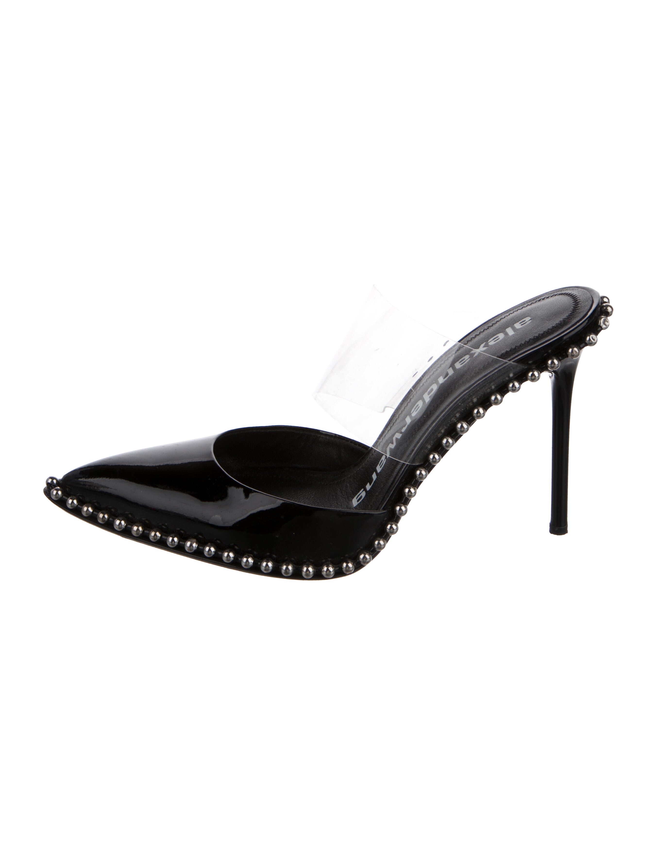 Alexander McQueen Patent Leather Mules
