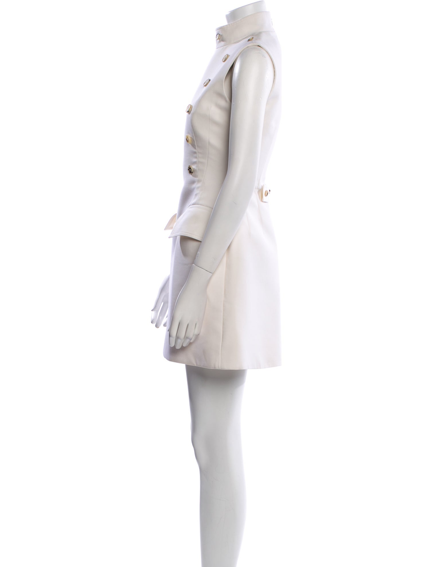 Alexander McQueen Wool Mini Dress