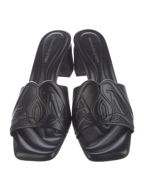 Alexander McQueen Leather Slides