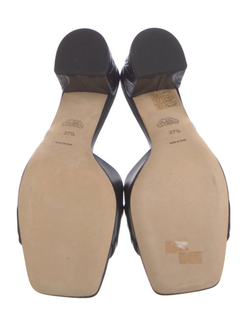Alexander McQueen Leather Slides