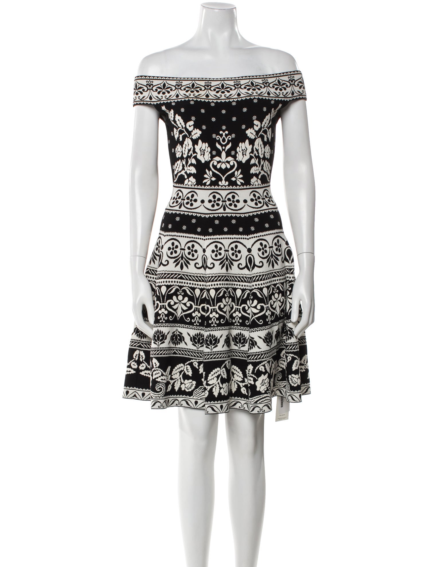 Alexander McQueen Printed Mini Dress