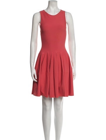 Alexander McQueen Dresses Crew Neck Mini Dress S