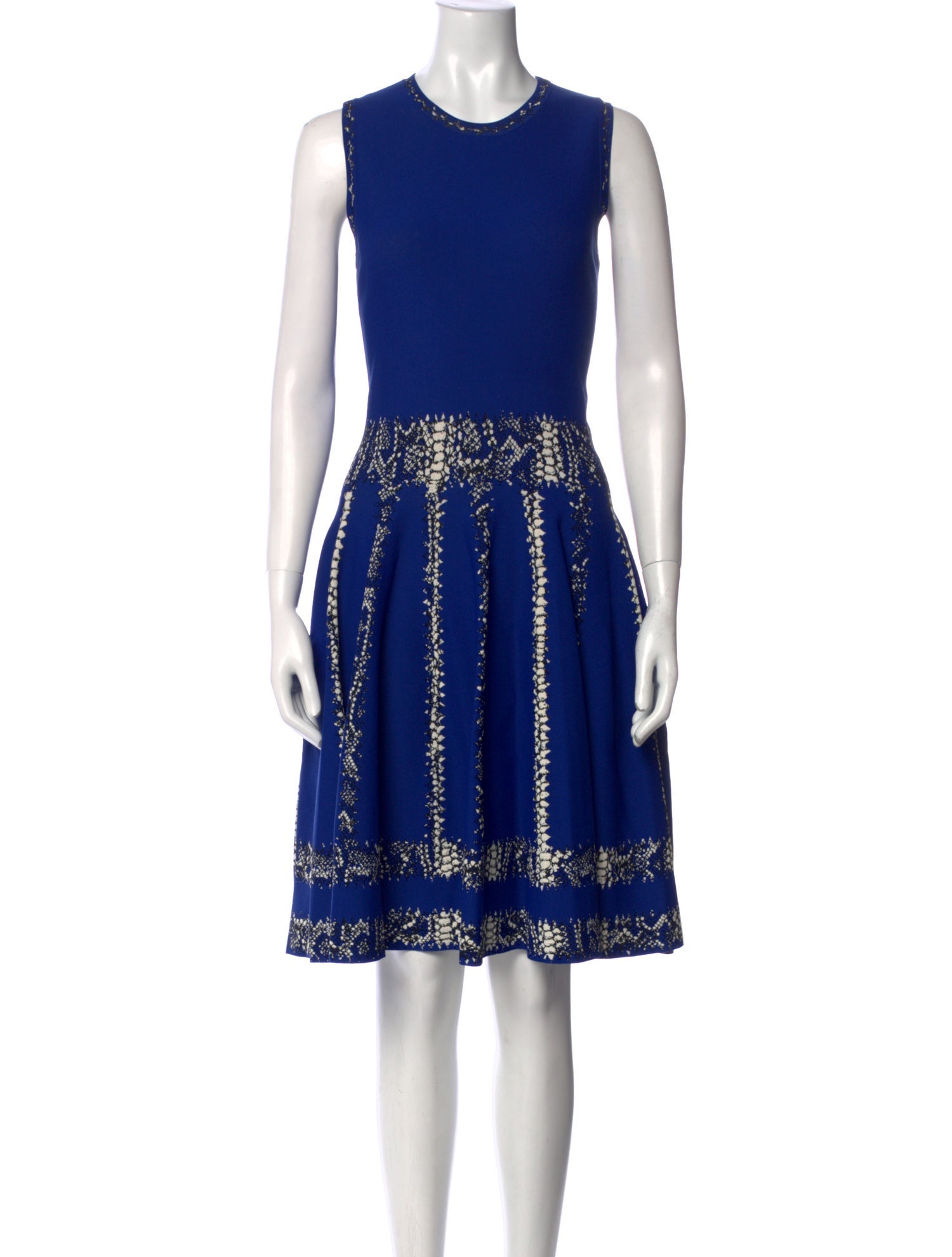 Alexander McQueen Printed Knee-Length Dress