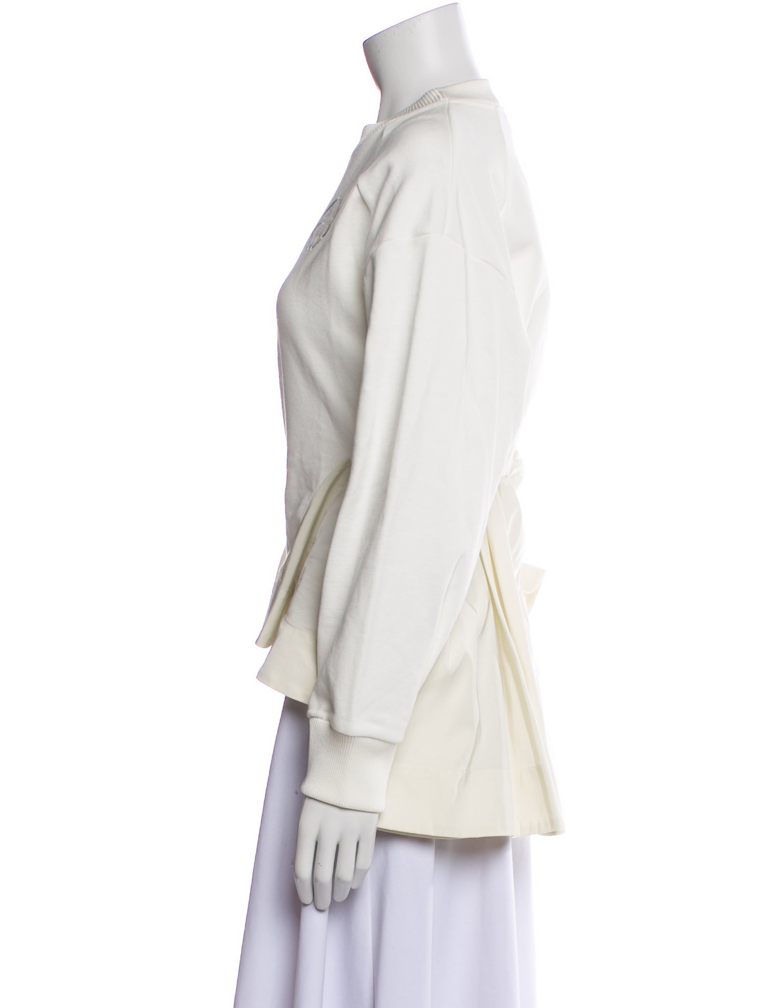 Alexander McQueen Crew Neck Long Sleeve Sweatshirt