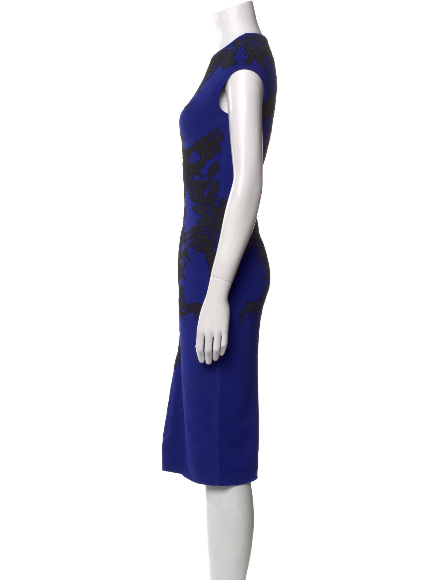 Alexander McQueen Printed Knee-Length Dress