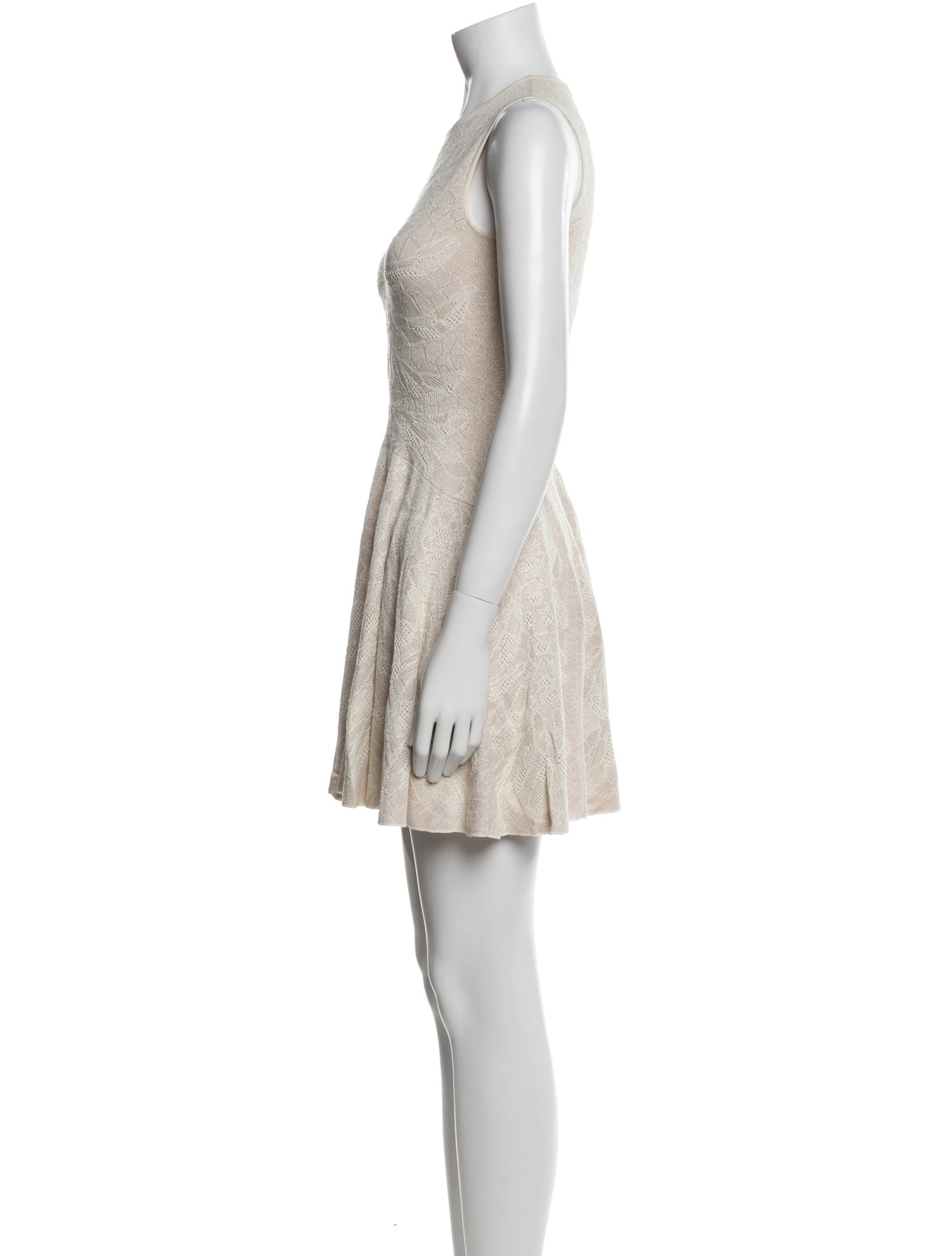 Alexander McQueen Silk Mini Dress