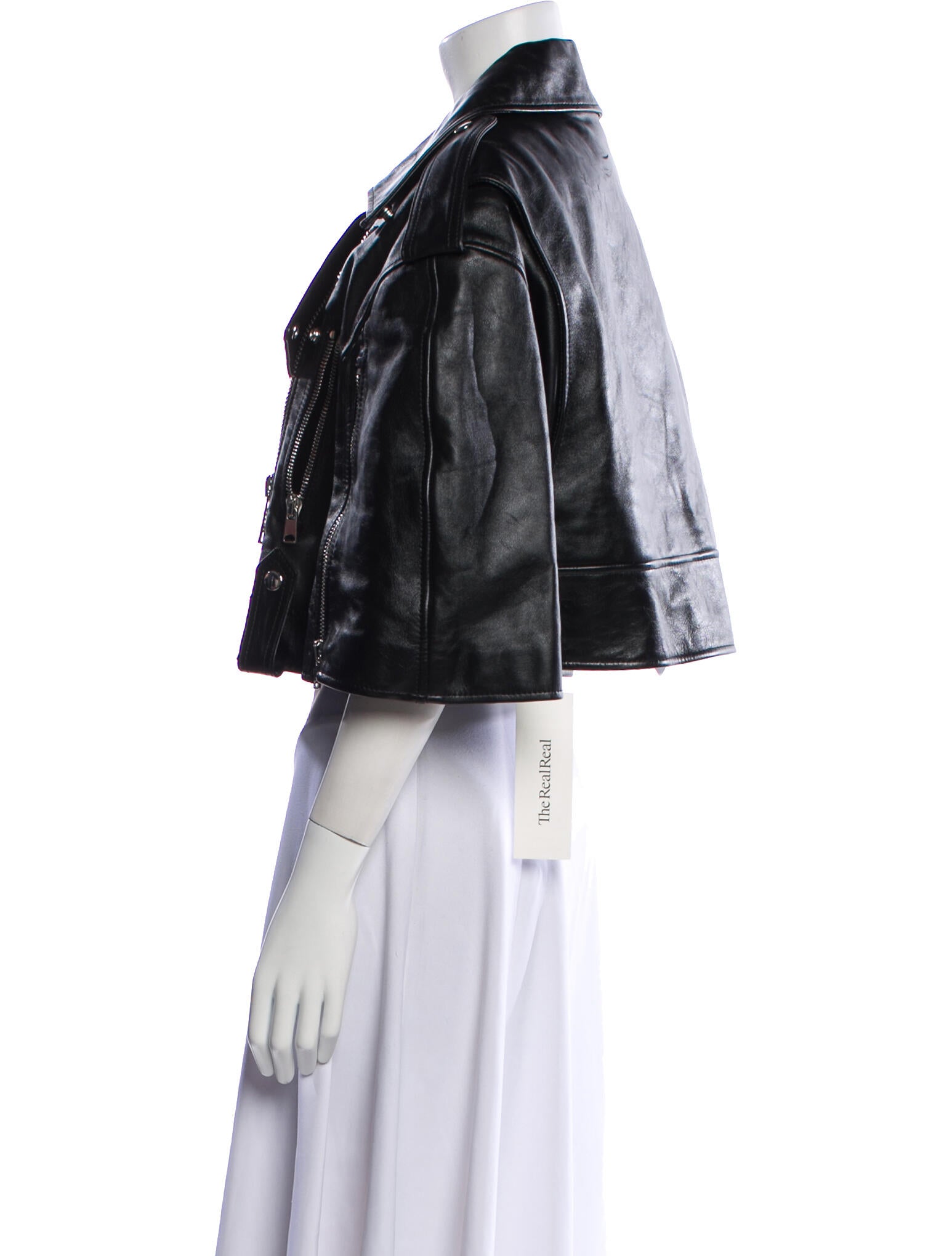 Alexander McQueen Leather Biker Jacket