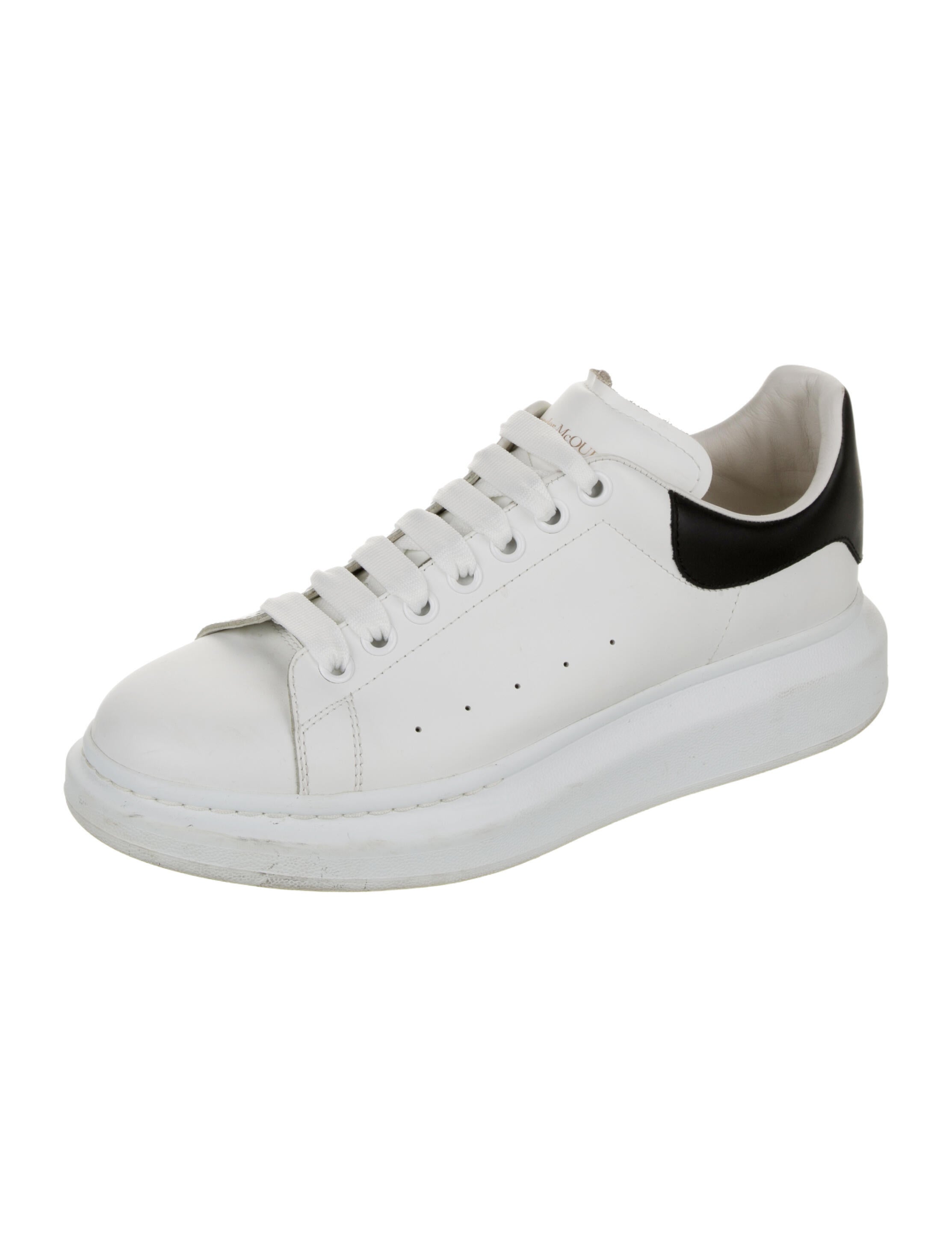 Alexander McQueen Leather Chunky Sneakers