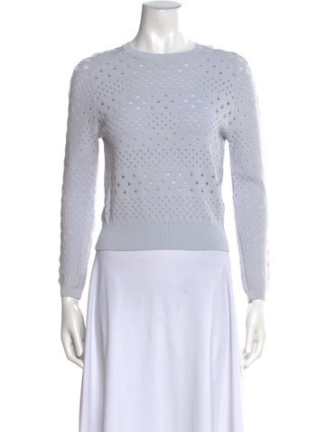 Alexander McQueen Knitwear Bateau Neckline Sweater L