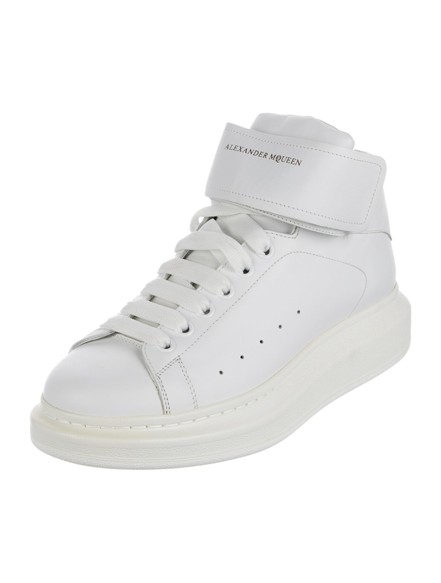 Alexander McQueen Leather Chunky Sneakers