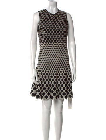 Alexander McQueen Dresses Printed Mini Dress S