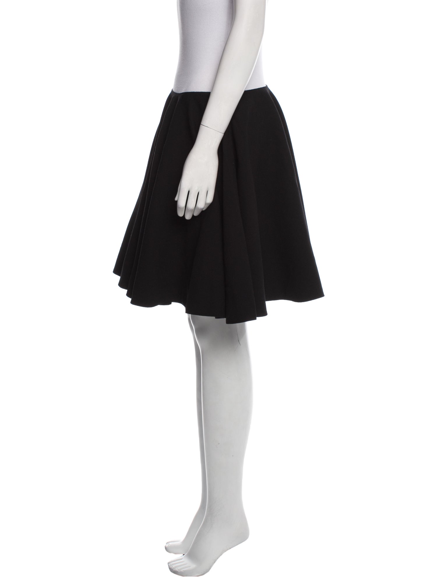 Alexander McQueen Wool Mini Skirt