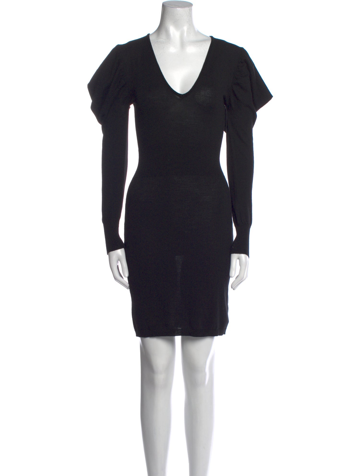 McQ Alexander McQueen Wool Mini Dress
