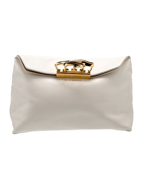 Alexander McQueen Leather Top Handle Bag
