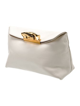 Alexander McQueen Leather Top Handle Bag