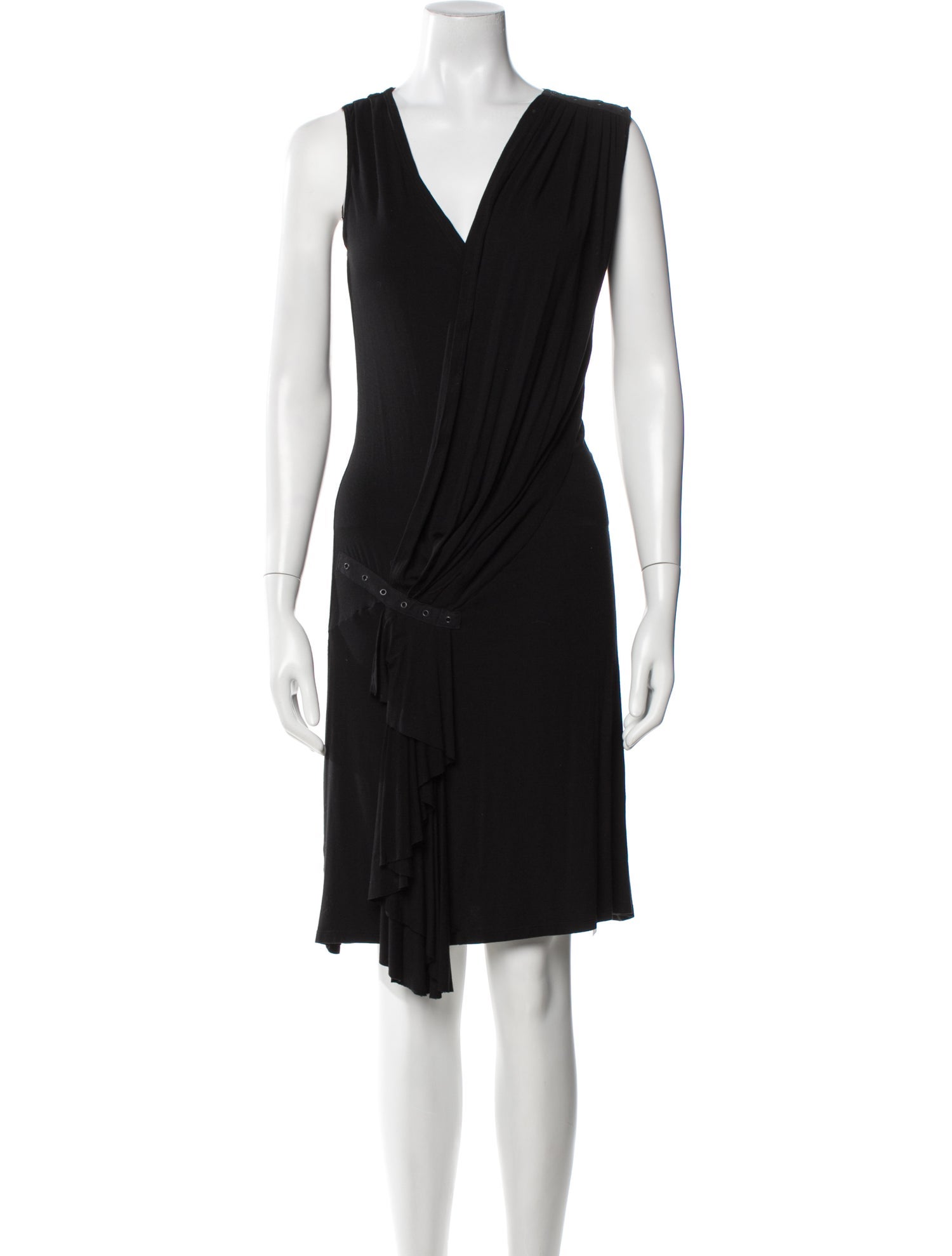 Alexander McQueen V-Neck Mini Dress