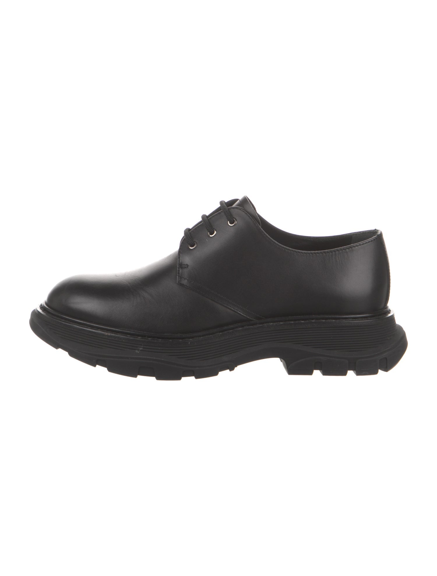 Alexander McQueen Leather Derby Shoes