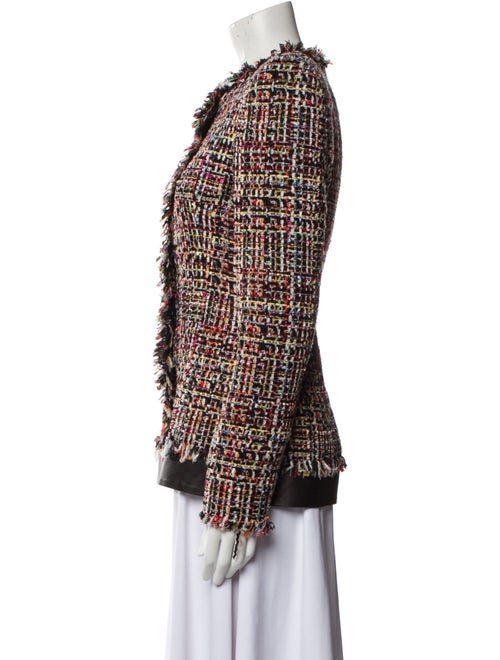 Alexander McQueen Tweed Pattern Evening Jacket