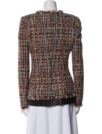 Alexander McQueen Tweed Pattern Evening Jacket
