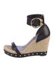Alexander McQueen Skull Leather Espadrilles